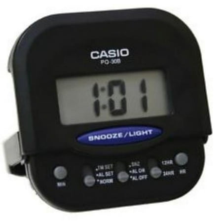 Casio Alarm Clock with Snooze and Led Light PQ-30-2DF