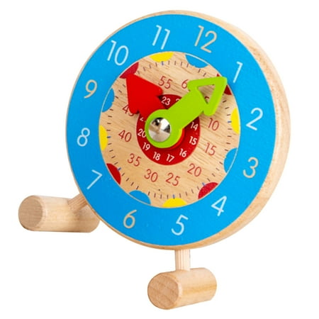 Children’s Toys Clocks Puzzle Wooden Jigsaw Puzzles for Kids