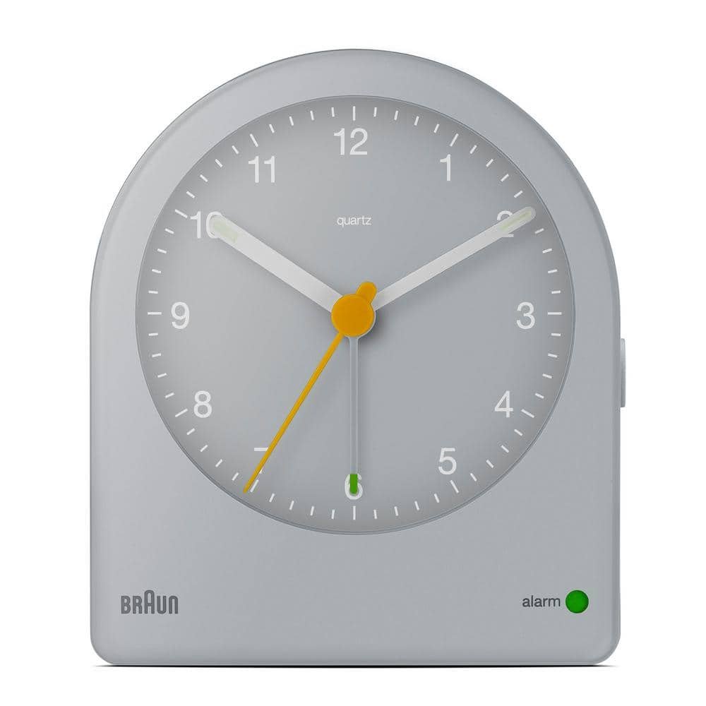 Classic Analog Alarm Clock, Snooze Continuous Backlight, Quiet Quartz Movement, Beep Alarm...