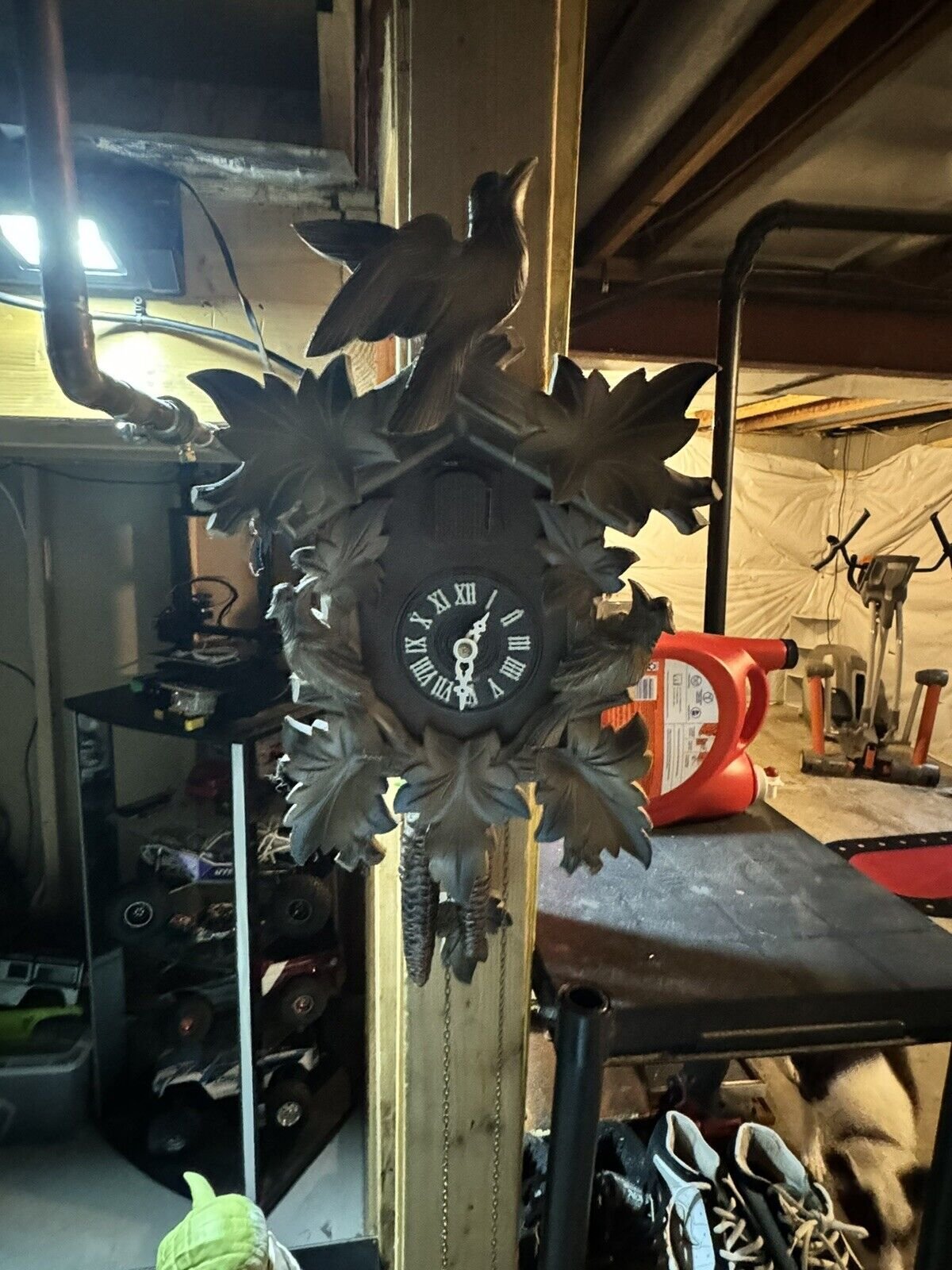 Classic German Black Forest Cuckoo Clock Untested
