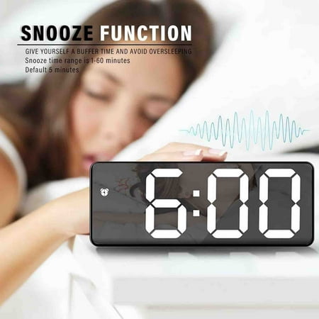 Clock For Bedroom Battery Operated Wall Clock Large Led Atomic Clocks For Bedrooms 3D Diy Roman Numbers Acrylic Mirror Wall Sticker Clock Home Decor Mural Decals