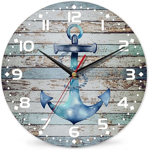 Best Wooden Anchor Wall Clocks