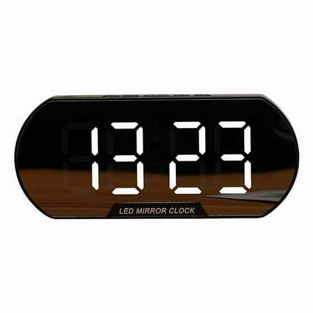 Clocks For Seniors Large Wall Clock Led Clock Light Led Clock For Bedroom Electronic Desktop Digital Alarm With Smart Night Light Home Office