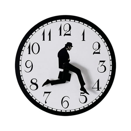 Clock Walk Wall Clock Funny Wall Clock For Bedroom Kitchen Living Room Novelty Home Decor Gift