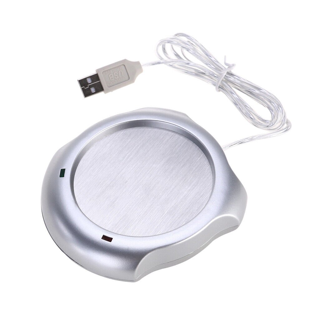 Coffee Mug Warmer Electric Candle USB Cup Heater Tea Office