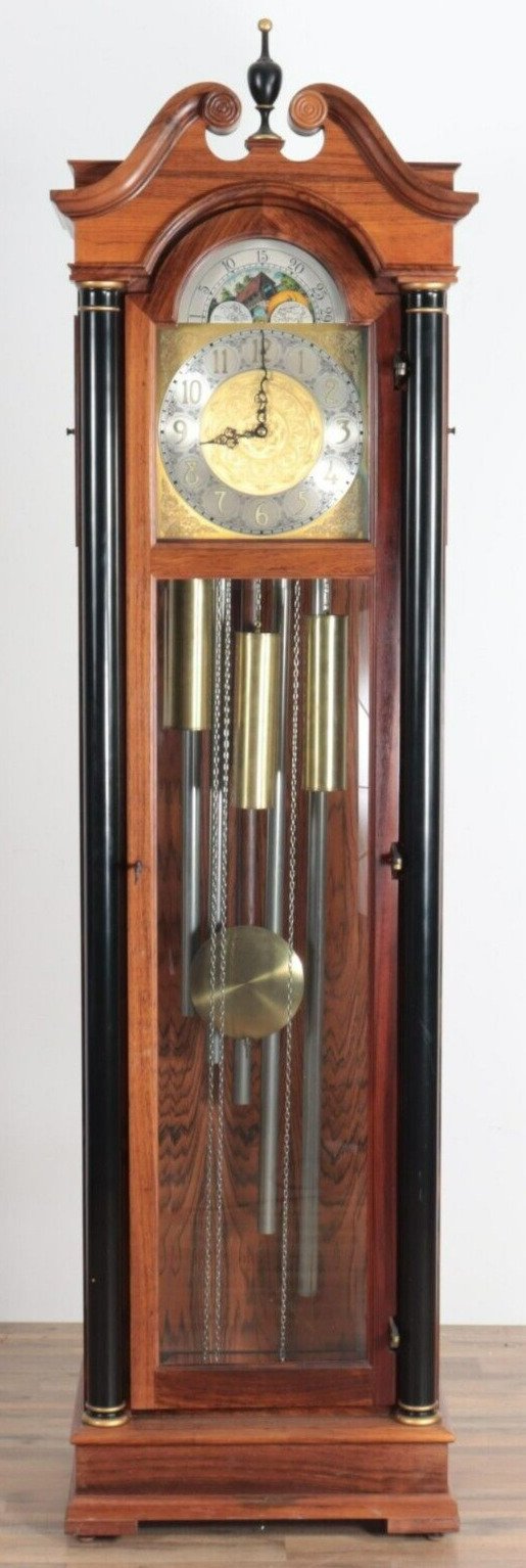 Colonial Chippendale Style 5 Tube Grandfather Clock Zeeland Michigan