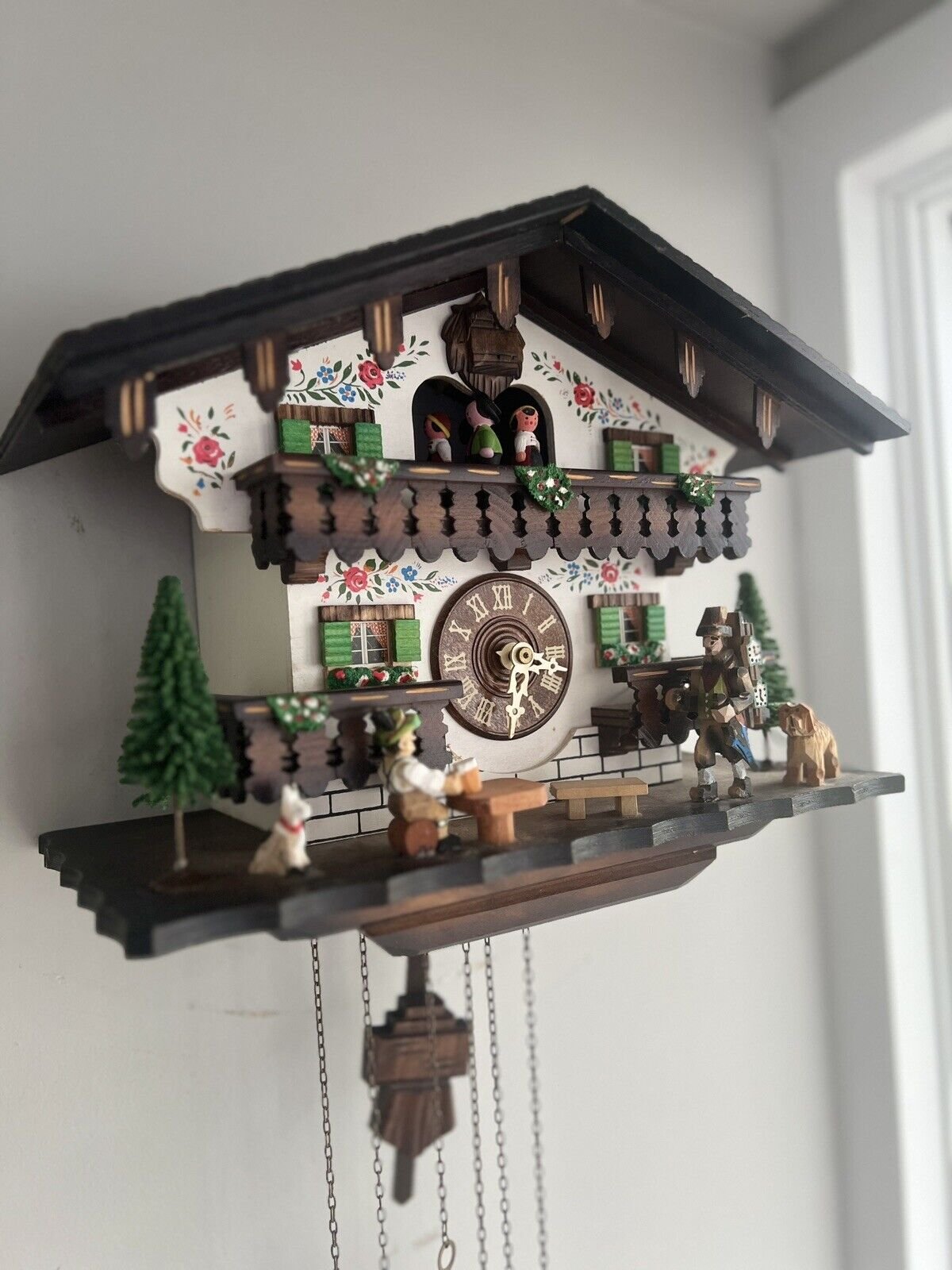 Cuckoo Clock White Schneider