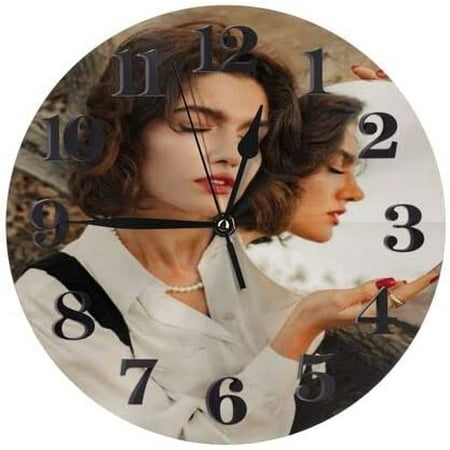 Custom Clock With Pictures For Walls Personalized Gifts Wall Clock Round Si