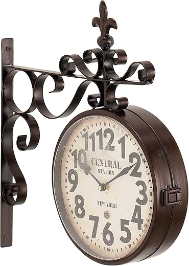 Best Metal Station Wall Clocks