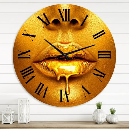 Designart 1 in Quartz Modern/Contemporary Wall Clock