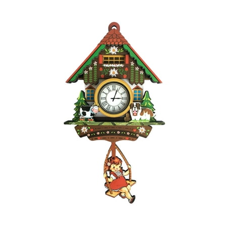 Designice German Girl & Dog Cuckoo Clock Decorative Kitchen Magnet