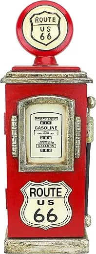 Design Toscano Route 66 Gas Pump Big Boy Toy Key Cabinet