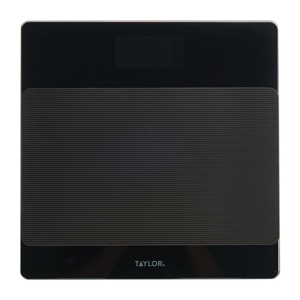 Digital Glass Bathroom Scale with Nonslip Platform