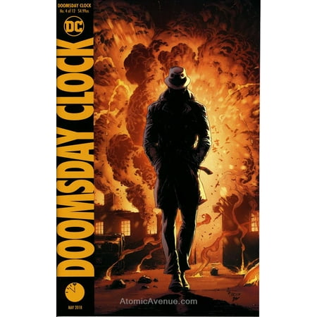 Doomsday Clock #4A VF ; DC Comic Book