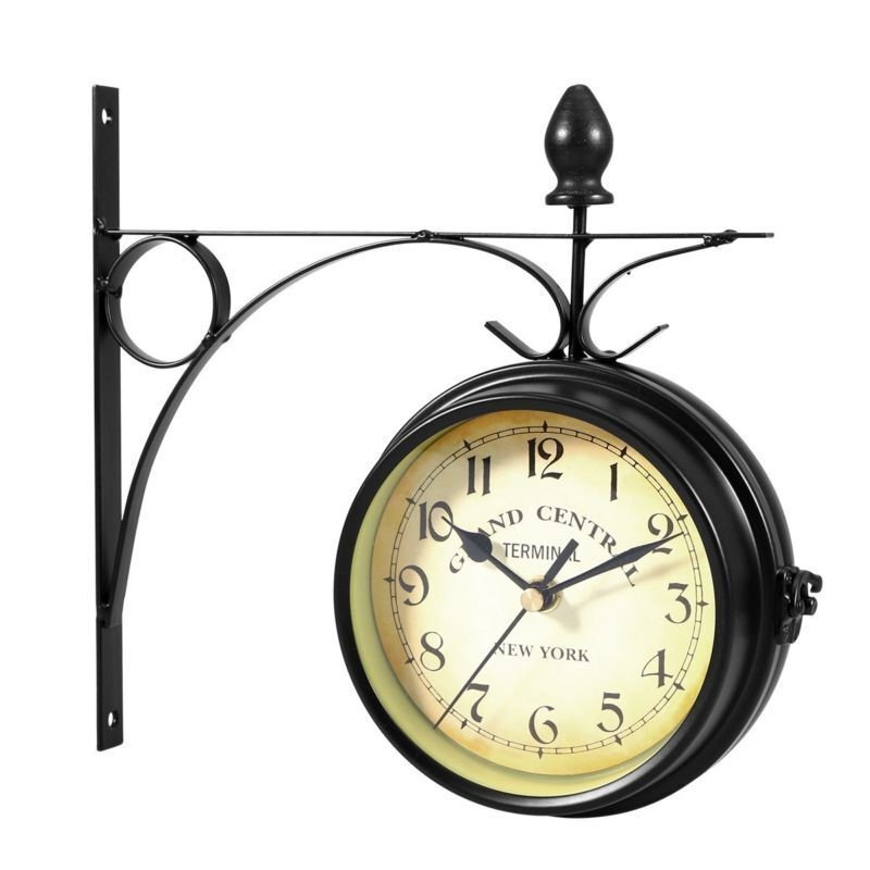 Double-sided Wall Clock for Home Decor Hanging Digital Clocks Child Miss