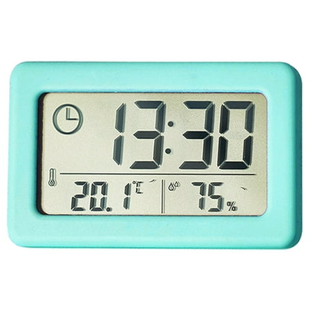 Electric Desktop Clock Electronic Alarm Digital Big LED Screen Clock Date Time Calendar Desk Watch Home Decorations