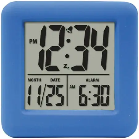 Equity by La Crosse 70905 Digital Cube Alarm Clock with On-Demand Backlight