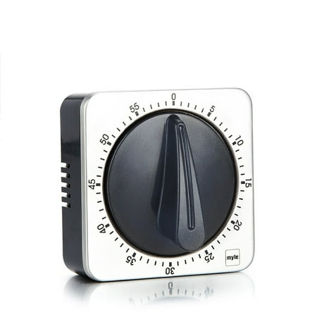 Exquisite Kitchen Timers for Cooking, Chef Cooking Timer Clock with Loud Alarm,Mechanical Desk Timer - No Batteries Required