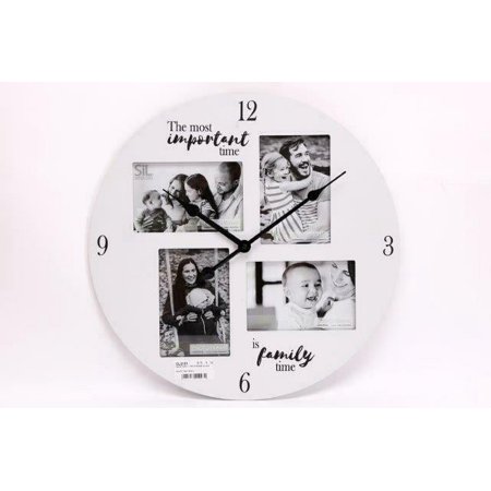 Family Time Frame Clock