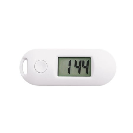 Fdelink Alarm Clock Mute Luminous Mini Portable Digital Electronic Clock Student Exam Study Pocket Watch White