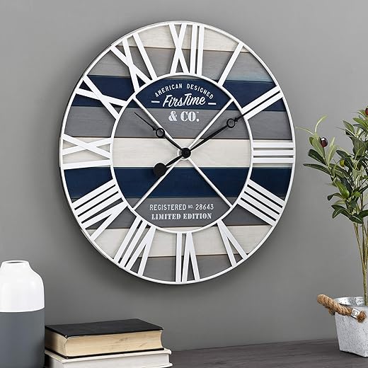 Best Navy Patriot Wall Clocks