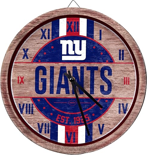 Best York Giants Desk Clocks