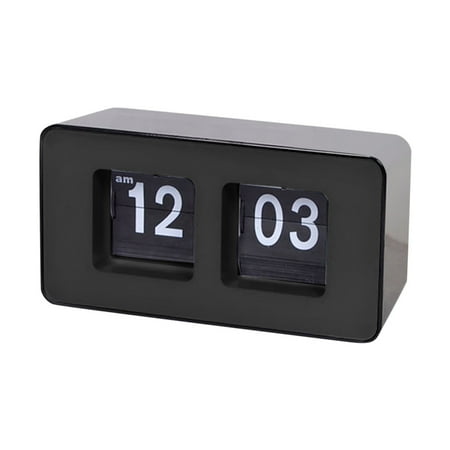 GBSELL Home Clearance Auto Flip Clock Stylish Modern Desk Wall Digital Clock Home Decor Gifts for Women Men Mom Dad