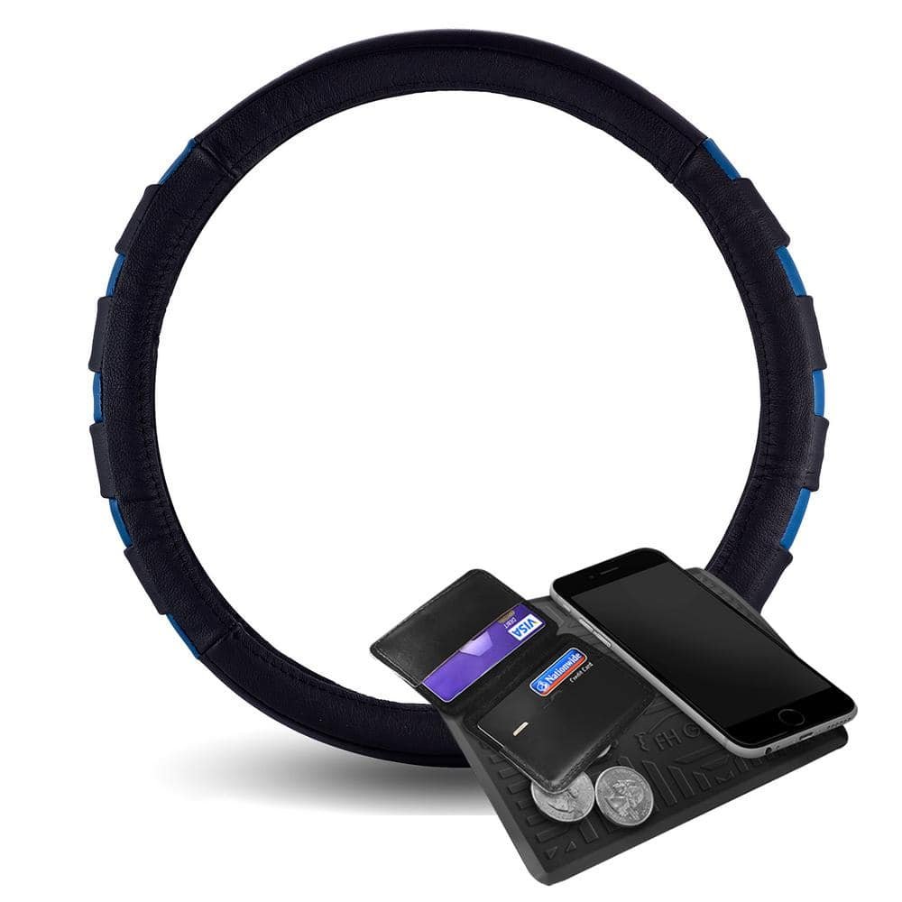 Genuine Leather Sport Steering Wheel Cover