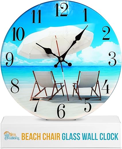 Glass Wall Clock 13