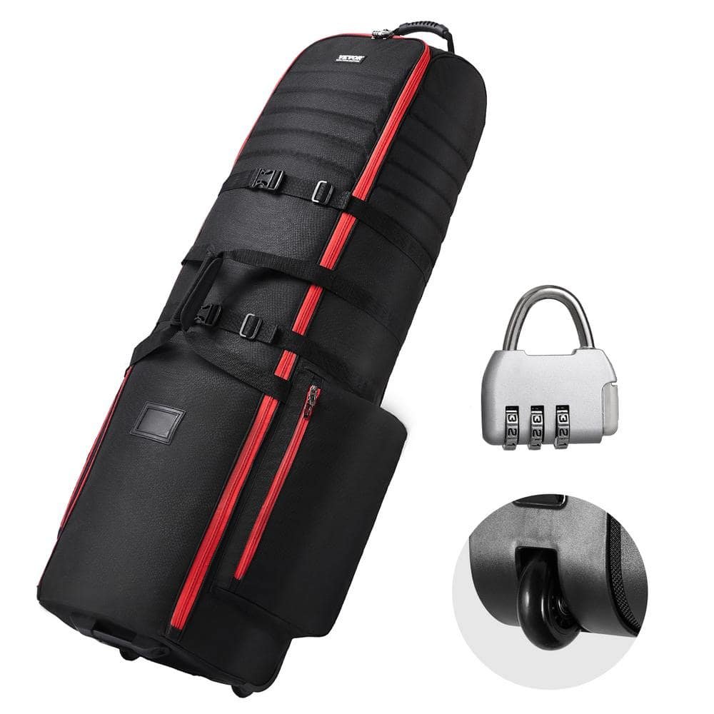 Golf Travel Bag, Outdoors Soft-Sided Golf Travel Cover, Heavy Duty 1800D Polyester...