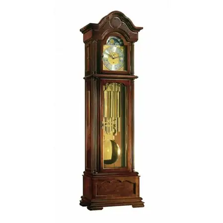 Grandfather clock walnut from Hermle