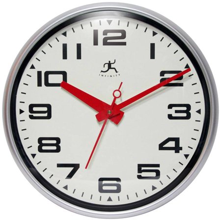 Grey Lexington Avenue Wall Clock