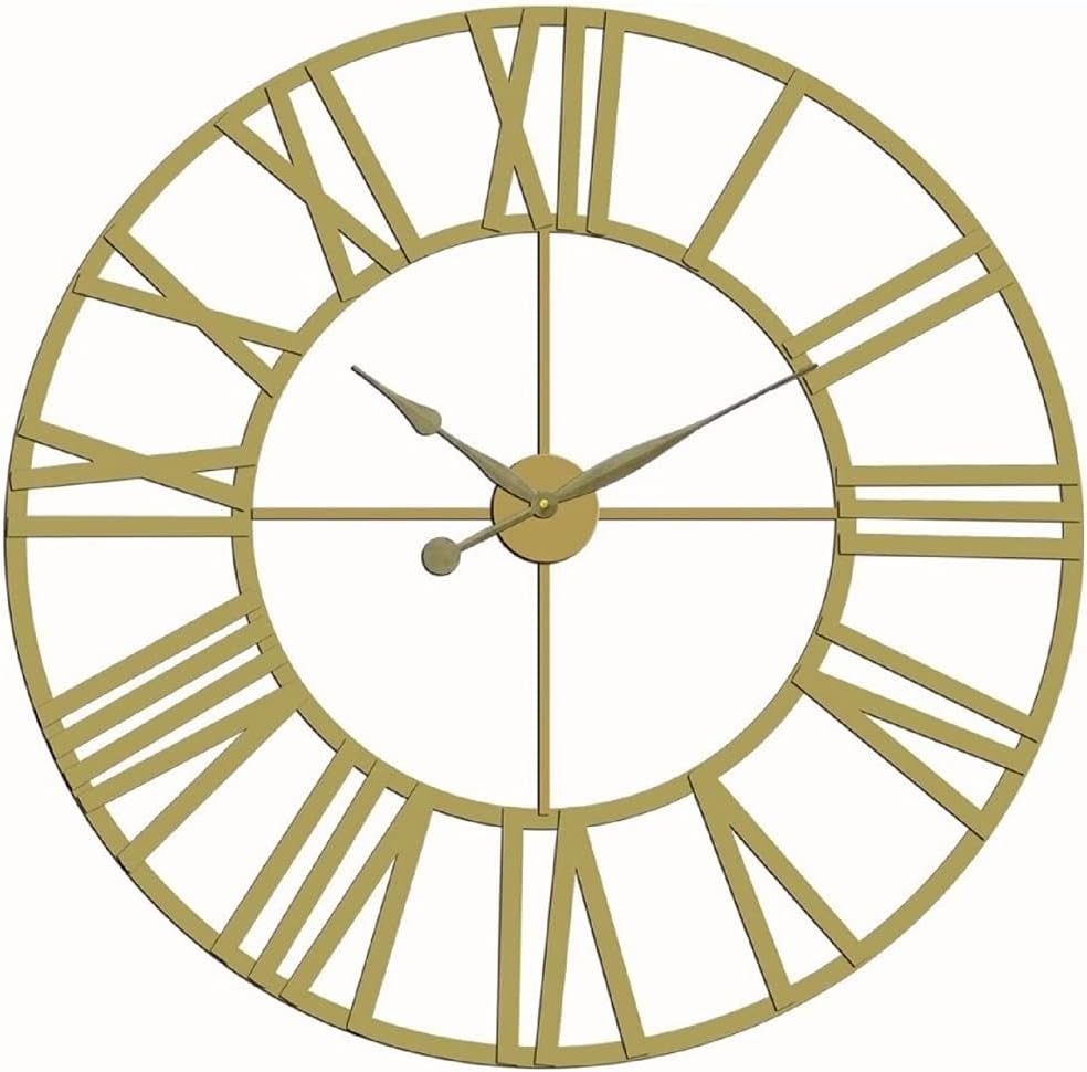 Hermle 42013 Anya Gold Gallery Time Wall Clock