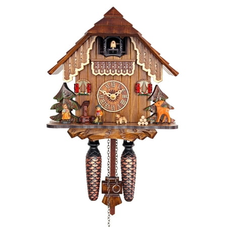 HerrZeit by Adolf Herr Quartz Cuckoo Clock - The House in the Black Forest AH 19 QM