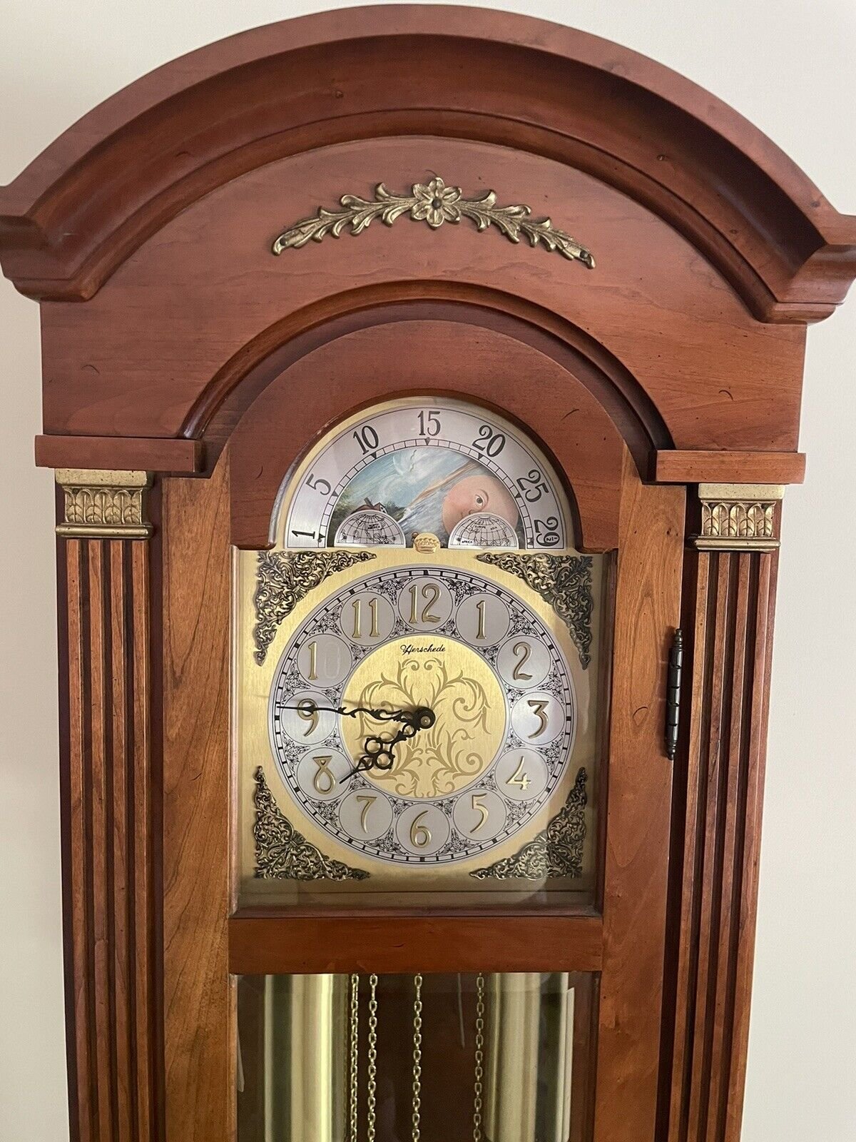hershede grandfather clock