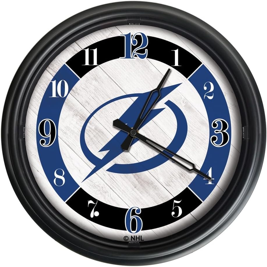 Holland Bar Stool Co. Tampa Bay Lightning Indoor/Outdoor LED Wall Clock