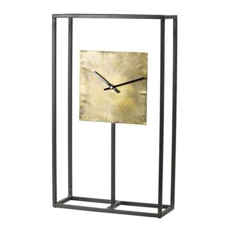 Home Decorative Clock 13 X 21.75H Iron, Copper