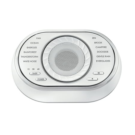 HoMedics SoundSpa Portable Rechargeable Sound Machine, Model SS-6050