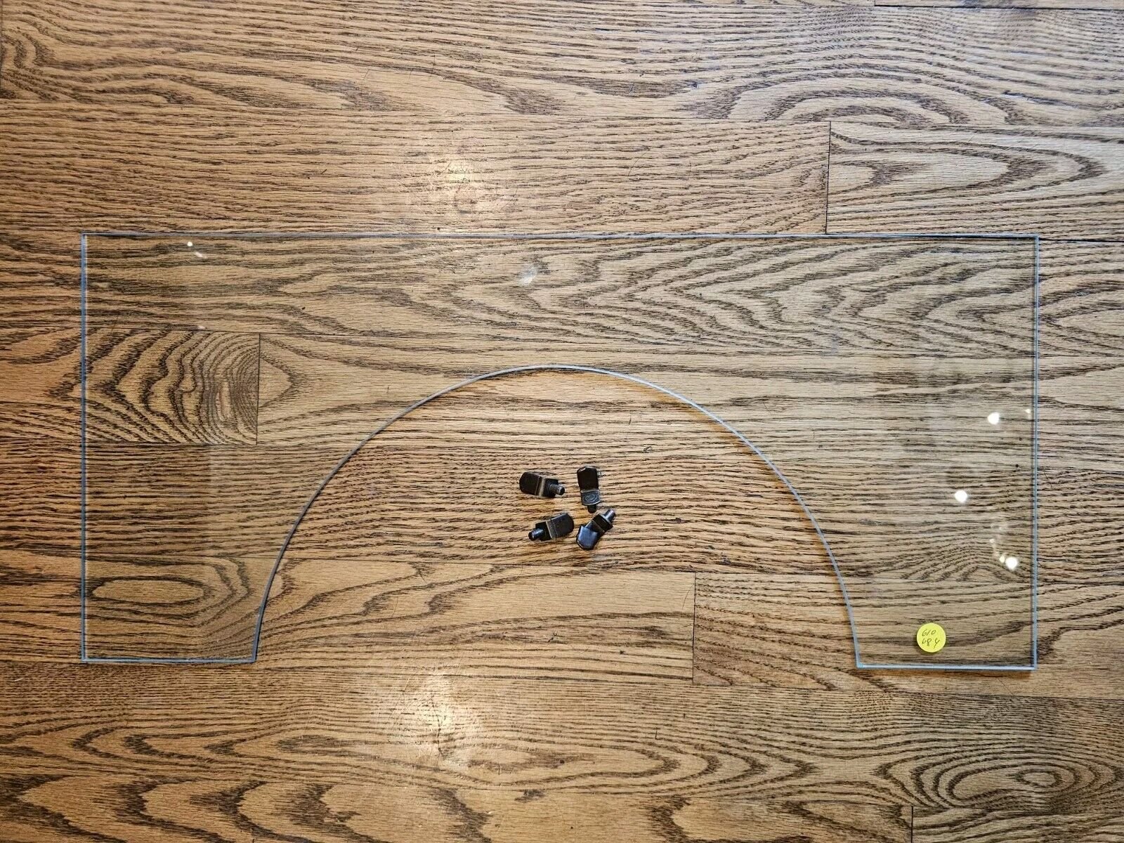 Howard Miller 610-683 Curio Grandfather Clock Glass Shelf Rare