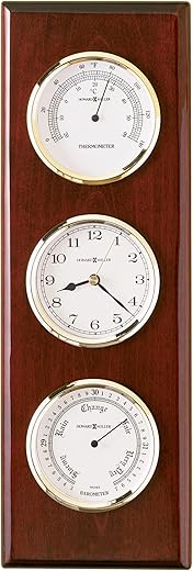 Howard Miller 625-249 Shore Station Weather & Maritime Wall Clock by