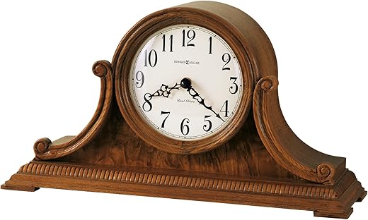 Howard Miller Anthony Mantel Clock 635-113 ? Oak Yorkshire with Quartz & Dual-Chime Movement