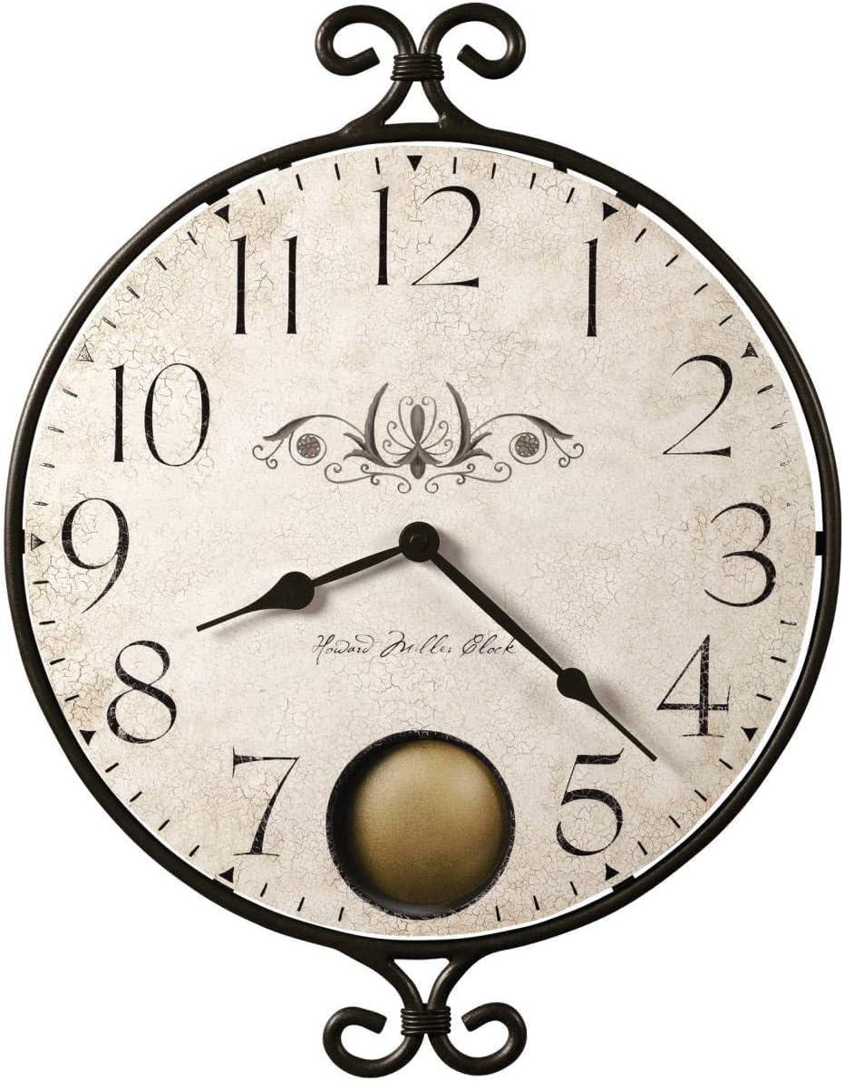 Howard Miller Crystal Falls Wall-Clocks II, Warm-Gray