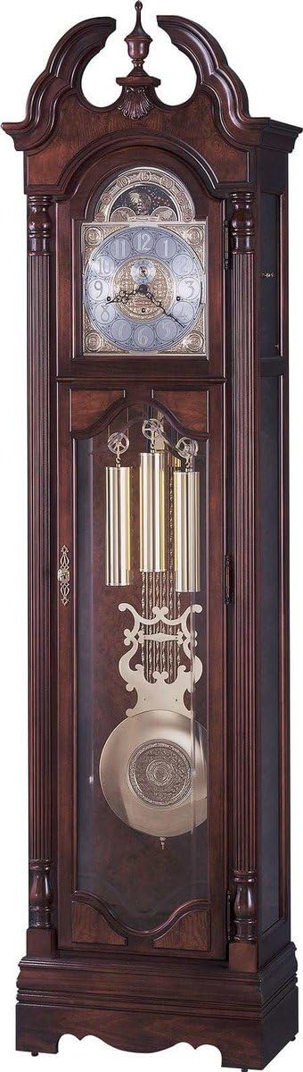 Howard Miller Langston Grandfather Clock 611-017 – Windsor Cherry with Single-Chime Movement