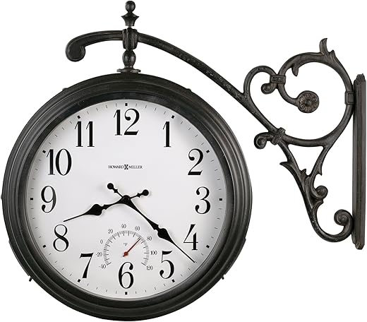 Best Indoor Outdoor Luis Quartz Wall Clocks