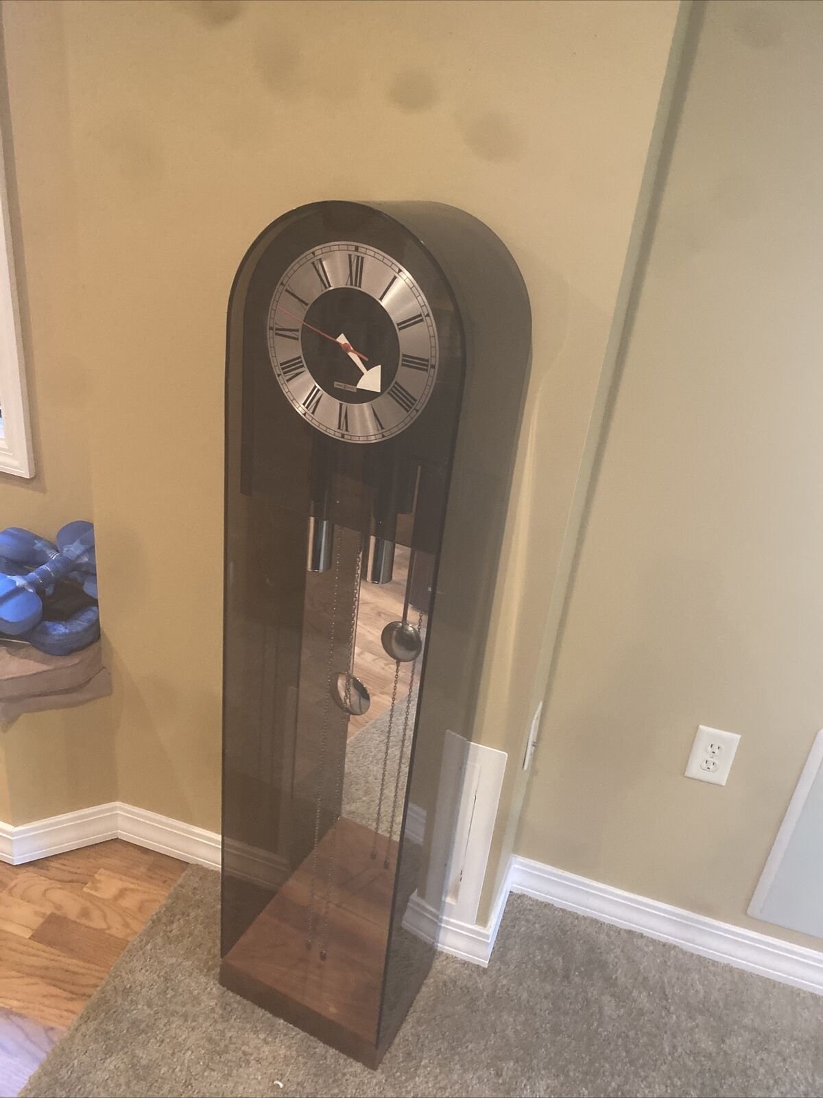 Howard Miller Mid Century Modern Grandfather Clock
