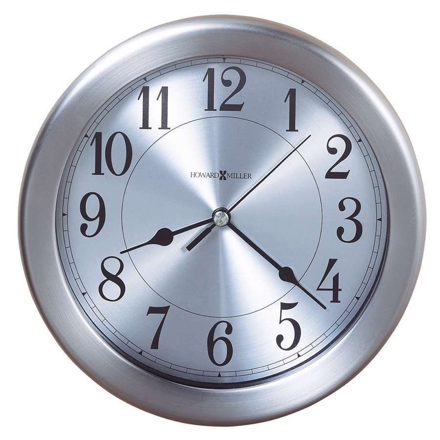 Howard Miller Pisces Wall Clock, brushed nickel - 625313