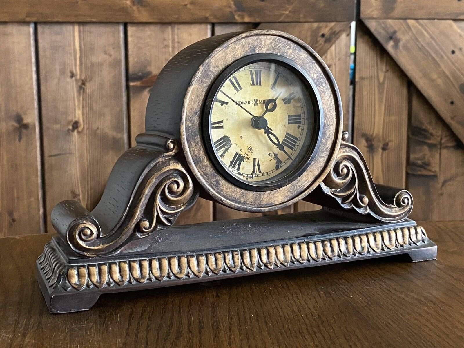 Howard Miller Sylvia Table Mantle Clock Model 645-533 WORKING