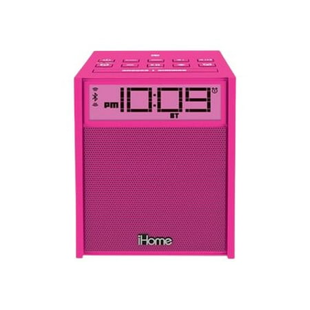 iHome iBN180 - Clock radio - pink