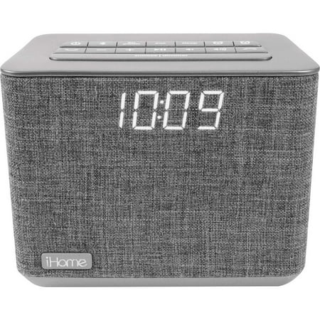 iHome iBT232 - Clock radio - gray