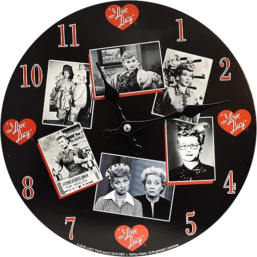 Best I Love Lucy Anniversary Clocks